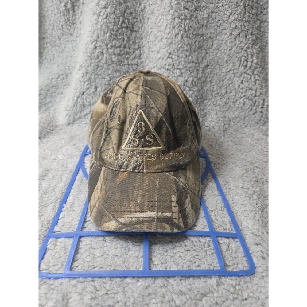 Three States Supply Hat Mens Cap Strapback Camo HVAC One Size Fits Most